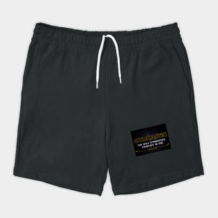 No. 1 Gymnastics Podcast in Galaxy Shorts