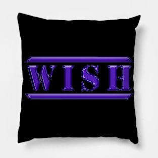 Wish Purple Pillow