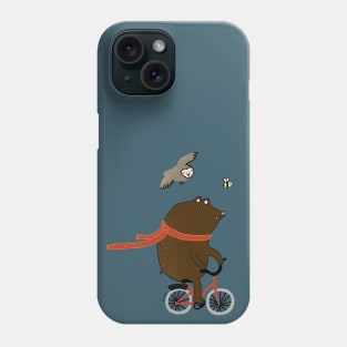 The Bear goes to The City Phone Case