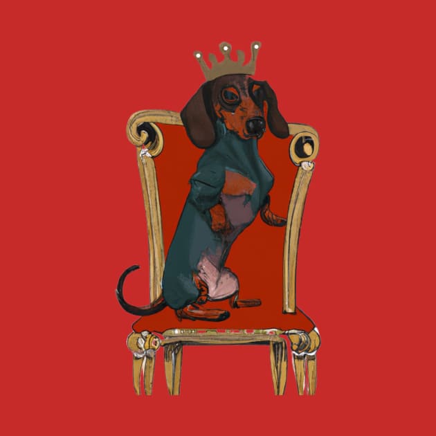 Queen Weenie by DoxieTees