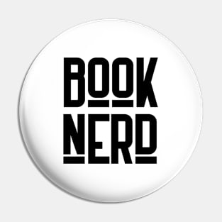 Book Nerd Pin