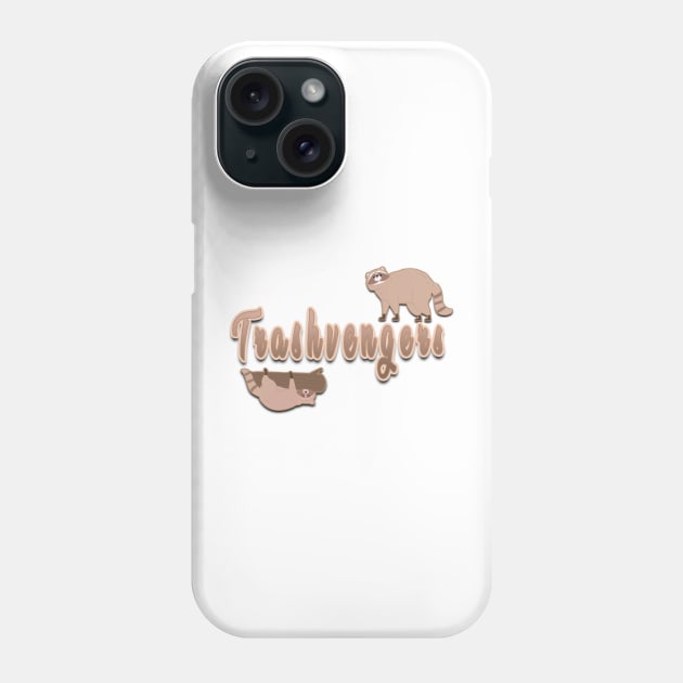 Trashvengers cats Phone Case by fanidi