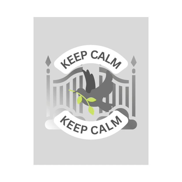 Keep calm t shirt design by Metro Boomin