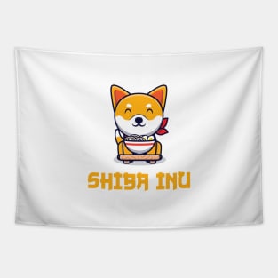 Shiba Inu Mom, Shiba inu mask, Shiba inu owner gift, gift for shiba owner, shiba inu mama, shiba inu gift T-Shirt Tapestry