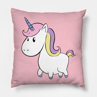 Chubby Unicorn girl Pillow