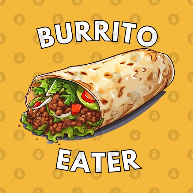 Burrito Eater by NatashaCuteShop