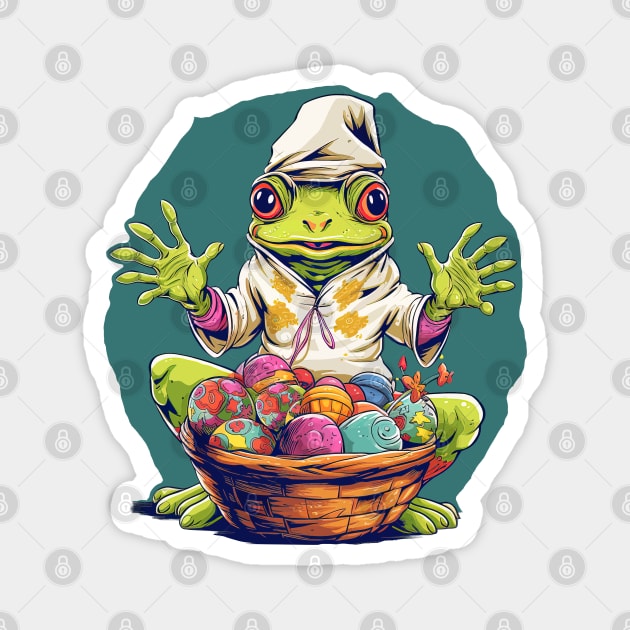 Hoppy Easter Frog