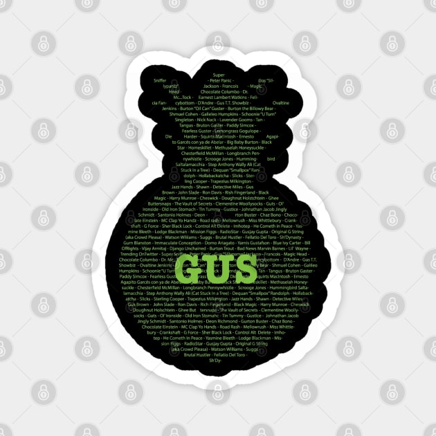 Gus S Nicknames - Psych Magnet by Fauzi ini senggol dong