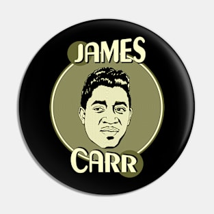 James Carr (Retro style) Pin