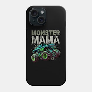 Mama Family Matching Monster Truck Lovers Phone Case