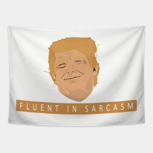 fluent in sarcasm Tapestry