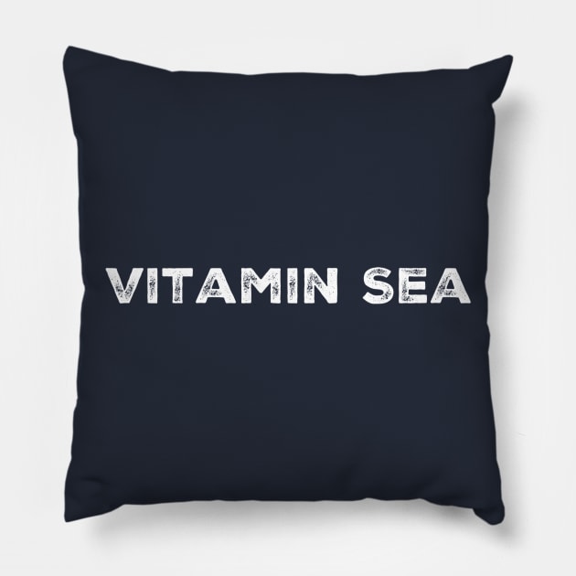 Vitamin Sea Pillow by GrayDaiser