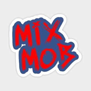 Mix Mob Lettering Logo Magnet