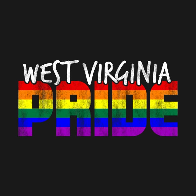 West Virginia Pride LGBT Flag by wheedesign