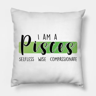 I am a Pisces Pillow