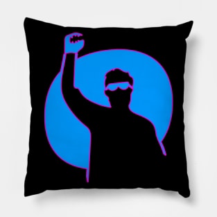 Throw The Fist Up! Pillow