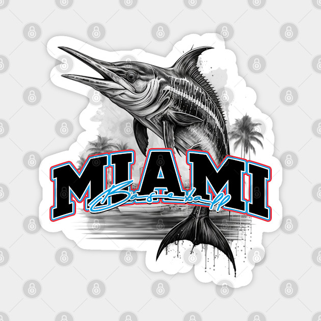 Gildan, Shirts, Vintage Mlb Florida Marlins Logo Sweatshirt Florida Marlins  Shirt Miami Marlin