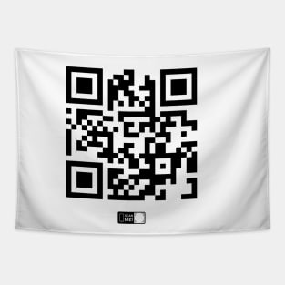 Show Up Speak Out Be Kind qr Tapestry