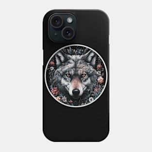 Wolf Face Cottagecore Aesthetic Howl Phone Case