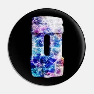 Galaxy stone Pin