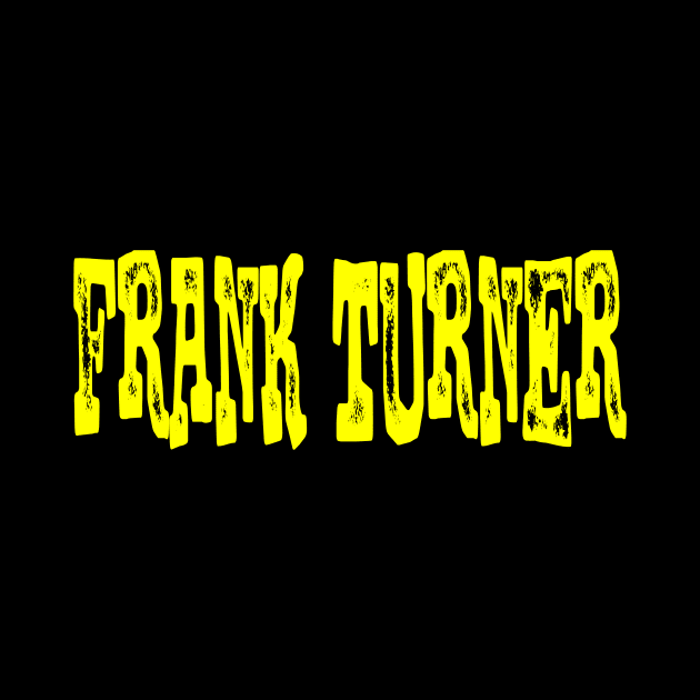 frank turner by japan typo art