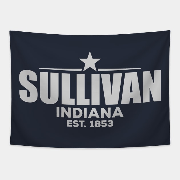 Sullivan Indiana Tapestry by LocationTees