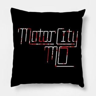 Motor City Mo - Bloody Logo Pillow