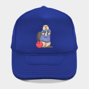 Beaver Bowling Bowling ball Hat