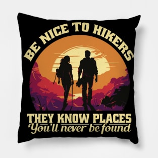 Wanderlust Hiker's Creed Pillow