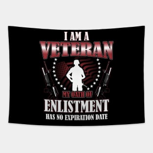 I am a Veteran My Oath of Enlistment Tapestry