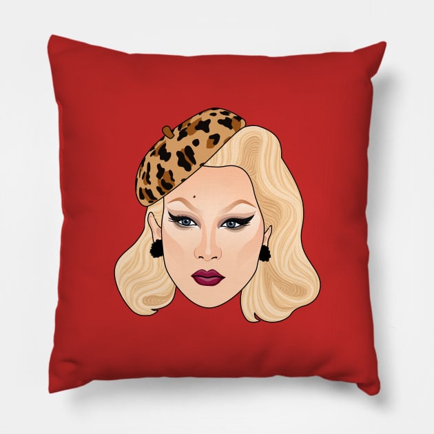 Miss Fame | Glamour Pillow by Jakmalone