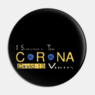 Corona-virus Pin