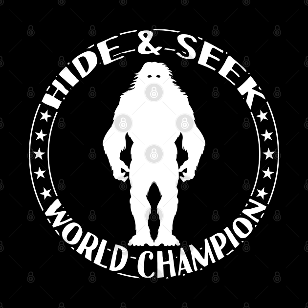 Hide And Seek Champion Bigfoot by Tesszero