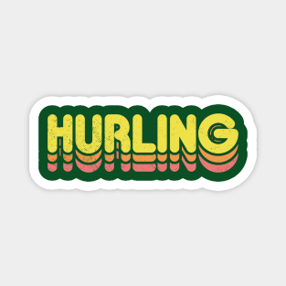 Retro Hurling Magnet