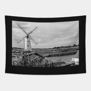 Thurne Mill in the heart of the Norfolk Broads National Park Tapestry