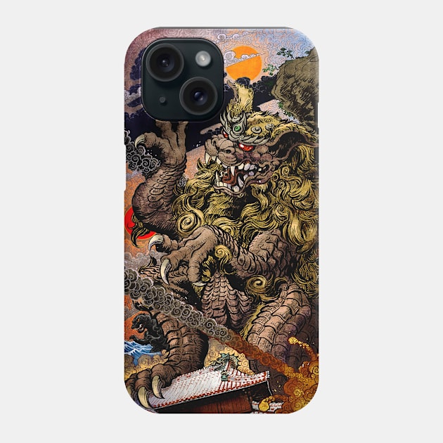 Godzilla Barong Phone Case by Bentonhio