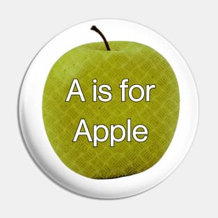 A is for Apple Pin