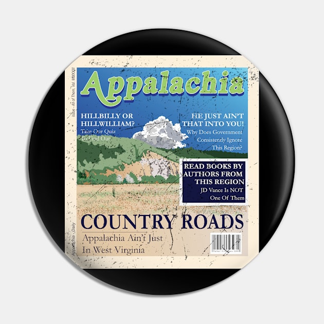 Appalachia Cover Pin by Memory Valley Studios