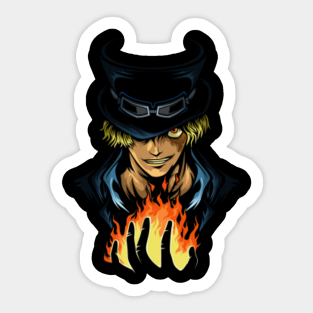 Sabo One Piece Aufkleber Teepublic De