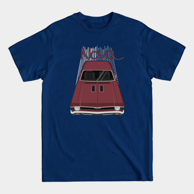 Discover Chevrolet Nova 1969 - 1972 - maroon - Chevrolet Nova 1969 1972 Maroon - T-Shirt