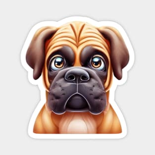 Howl-some Boerboel Magnet