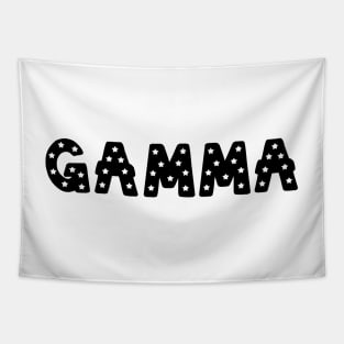 Gamma Star Letters Tapestry