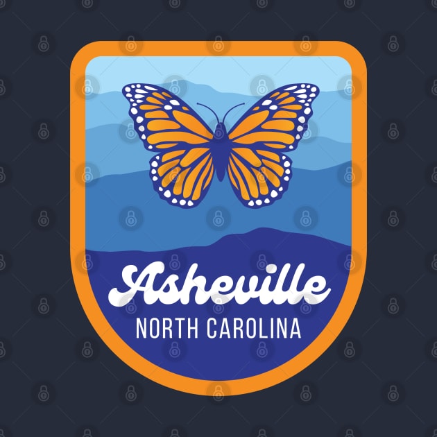 Asheville North Carolina Tourist Souvenir by carolinafound