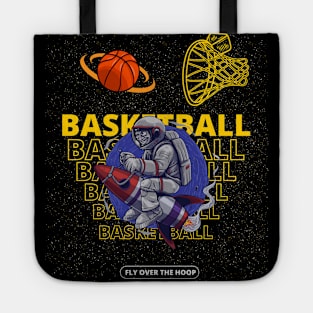 Vintage Retro Basketball Art Design Tote