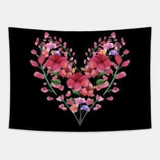 heart flowers gift ideas Tapestry