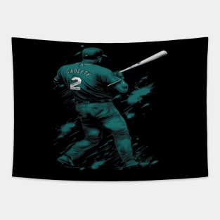 baseball player Tapestry