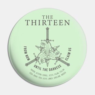 Throne of Glass - The thirteen - Manon Blackbeak Pin