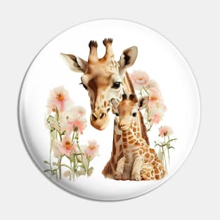 Cute giraffe Pin