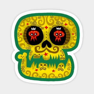 CALAVERA AMARILLA! Magnet