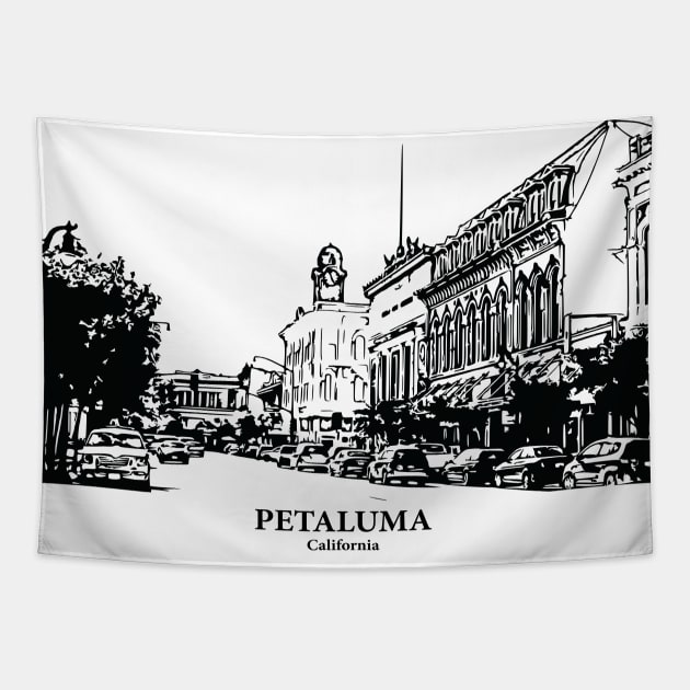 Petaluma - California Tapestry by Lakeric